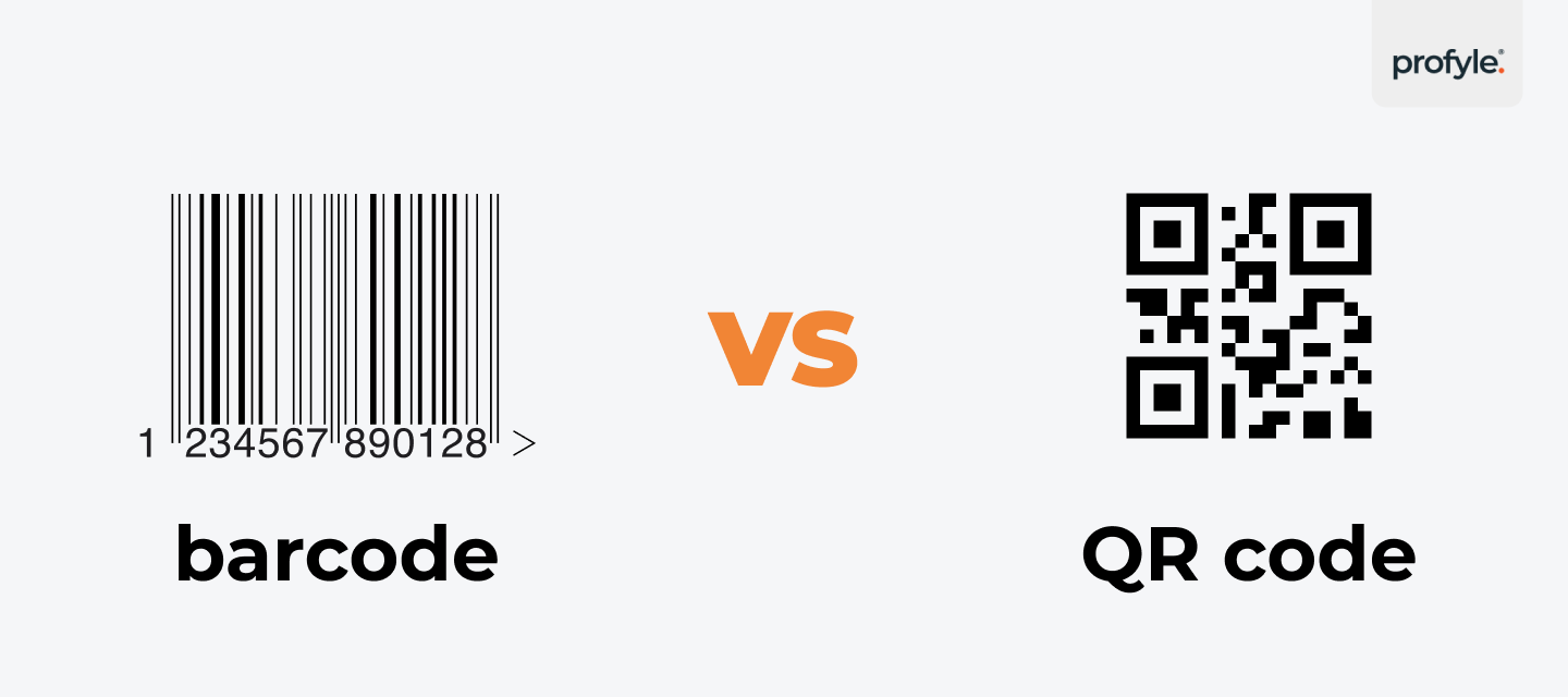 traditional barcode vs qr code