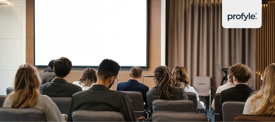 A business conference